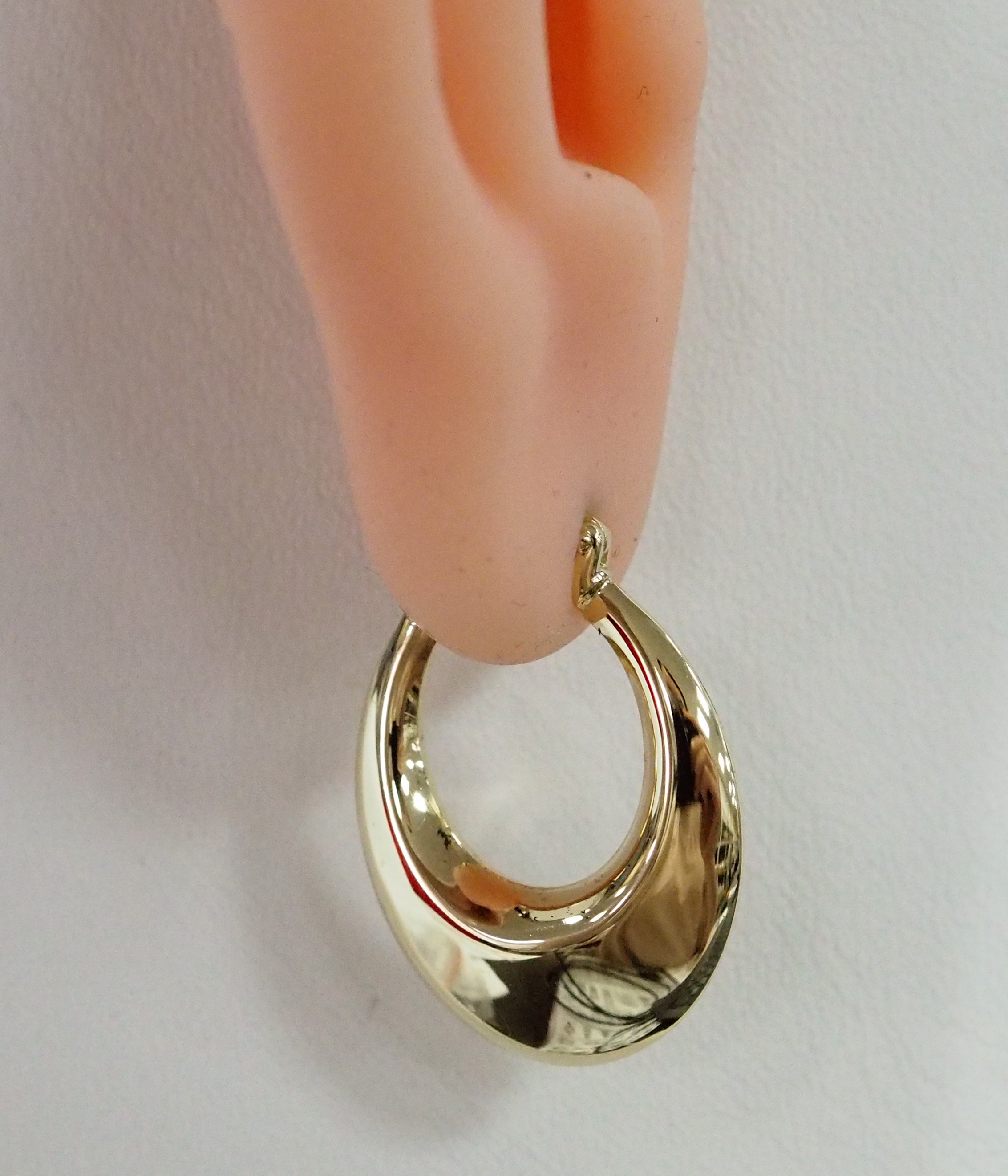 Серьги из желтого золота